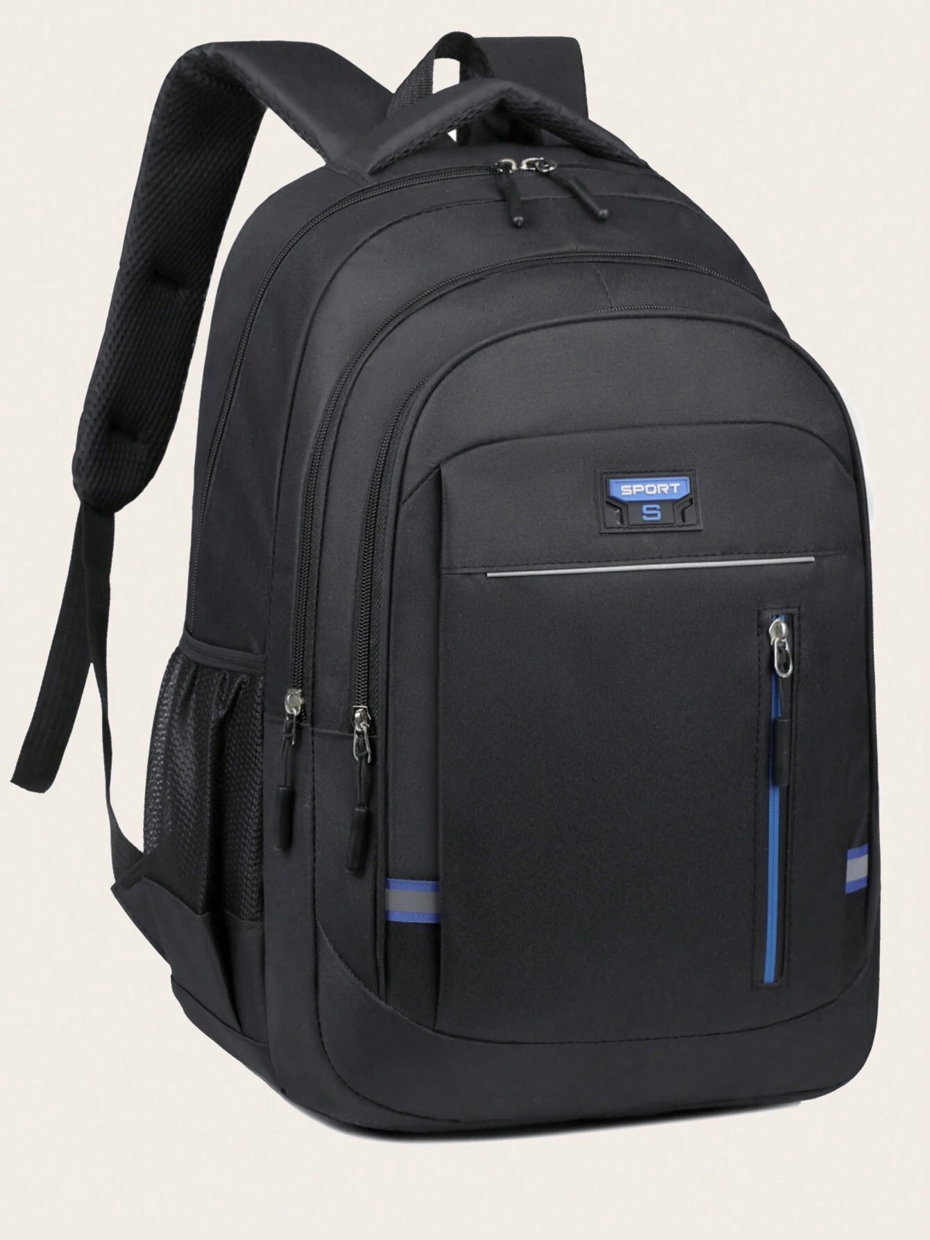 Schoolbag Laptop Bag Shoulder Bag Travel Bag Sports Bag College Bag School College Business Outdoor Hiking Camping Sports Casual Backpack Holiday Essentials Lightweight Adjustable Strap Large Capacity Functional Backpack Polyester Minimalist Style Holiday Waterproof Portable Travel Bag Plain Black Backpack Business Casual Travel Backpack Gifts Outdoor Dad'S Gift Father'S Gift Gift Valentine'S Day Gift