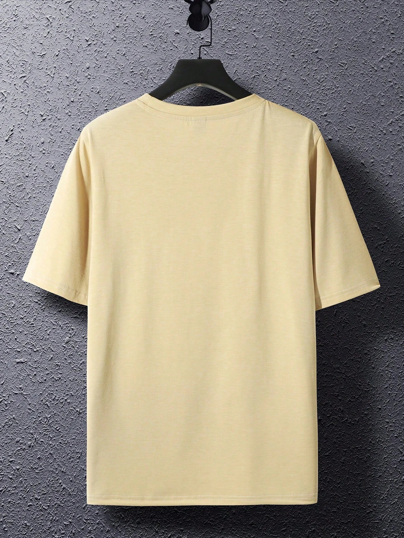 Manfinity Homme Men Striped & Letter Graphic Casual Short Sleeve Tee, Boyfriend Gift
