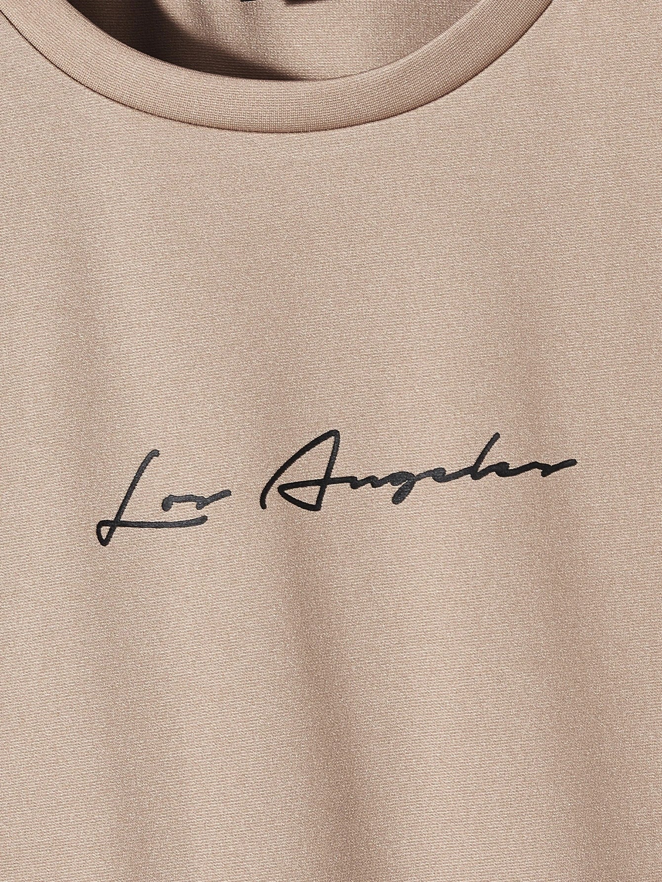 Manfinity Modagents Men T-Shirts Fit Crew Neck Short Sleeve Slogan Tee Letter Graphic Casual Simple Polyester