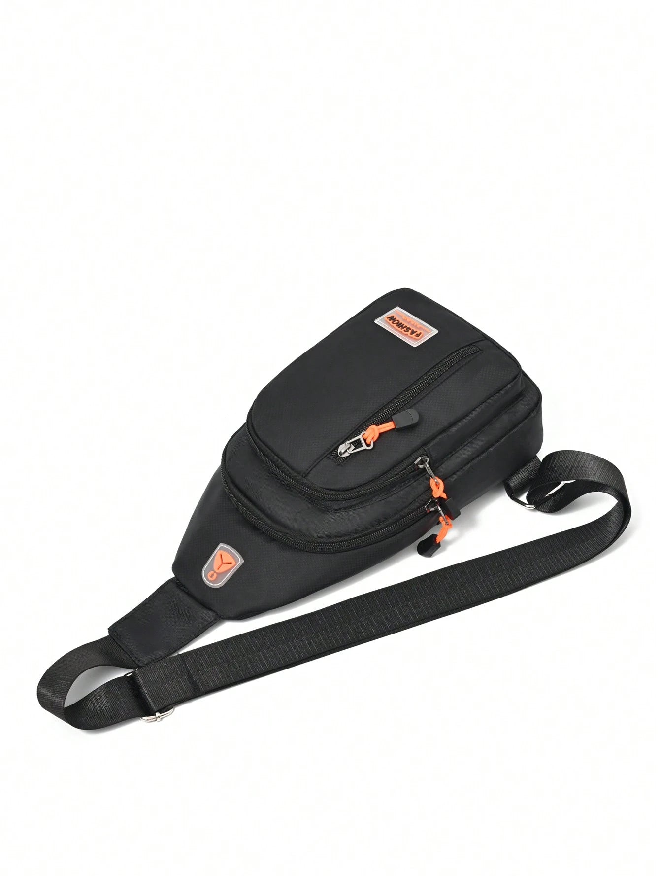 Men'S Casual Sports Crossbody Chest Bag with Double Zippers, Perfect for Daily Use, Shopping, Travel, Carry Cellphone, Keys, and Small Items Freshman for Books Multi-Functional Dorm University Christmas Gift Summer Bag Spring Break Vacation Bag Pack Waist Bag School Supplies Purse Side Bags Belts New Life Items for Students Purse Essentials Graduation Small Bag for Men Body Bag for Men