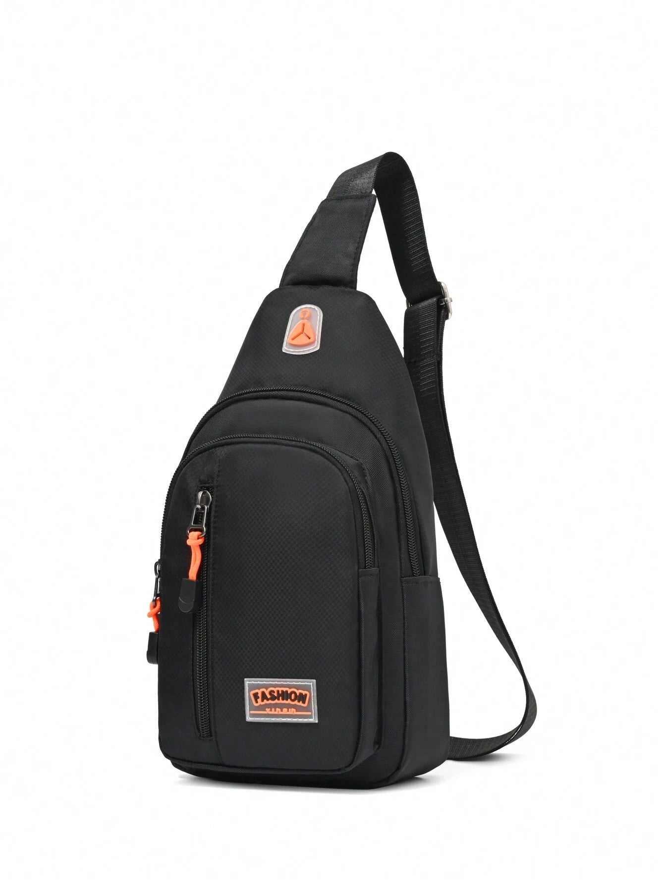 Men'S Casual Sports Crossbody Chest Bag with Double Zippers, Perfect for Daily Use, Shopping, Travel, Carry Cellphone, Keys, and Small Items Freshman for Books Multi-Functional Dorm University Christmas Gift Summer Bag Spring Break Vacation Bag Pack Waist Bag School Supplies Purse Side Bags Belts New Life Items for Students Purse Essentials Graduation Small Bag for Men Body Bag for Men