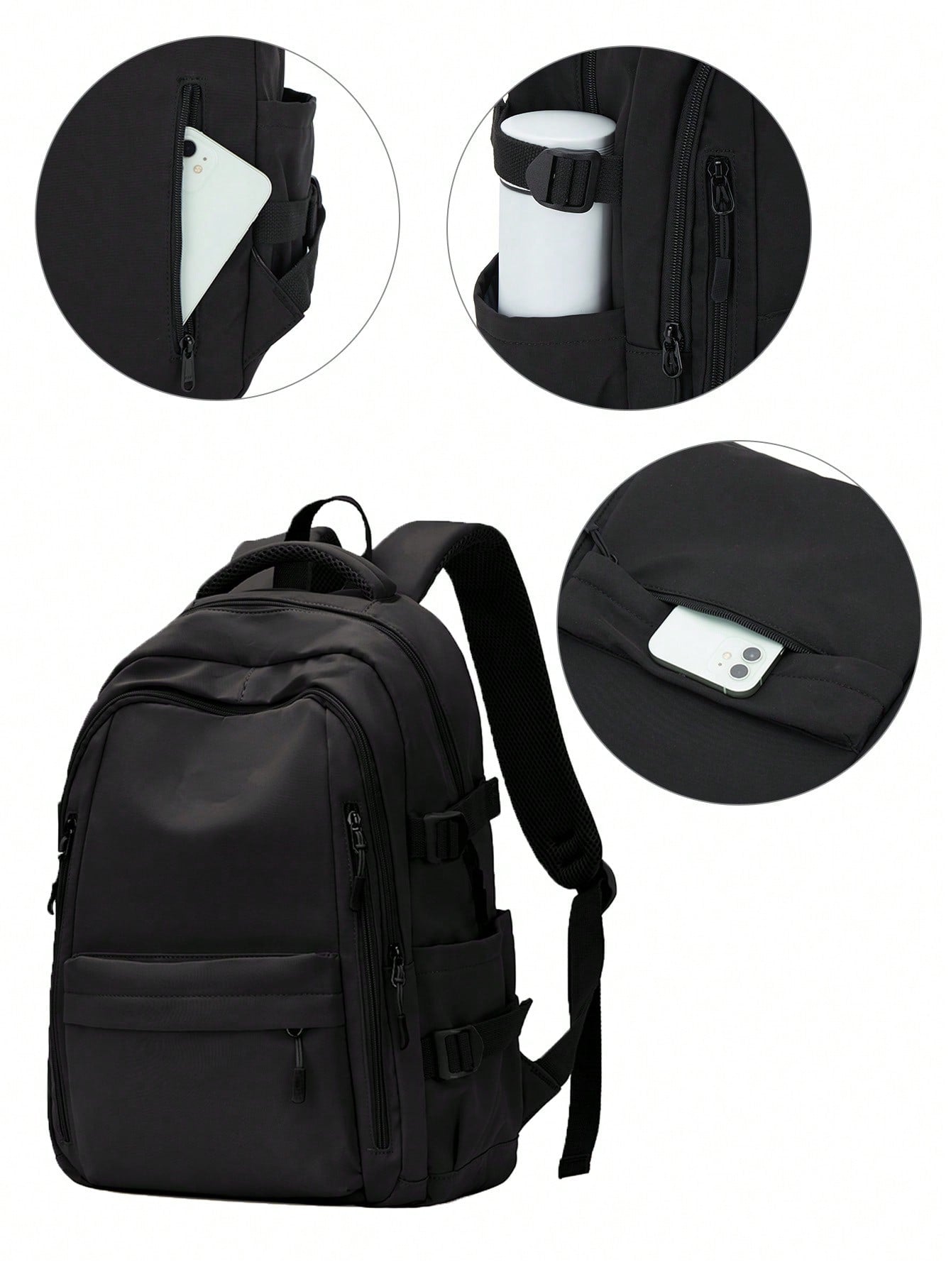 School Travel Laptop Backpack Lightweight Bag College Backpack for Cute Durable Backpack Casual Day Pack for Girls and Boys, Large Capacity Portable Backpack for Outdoor, Travel, Hiking, School. New and Old Versions Are Sent Randomly, New and Old Versions Are Shipped Randomly