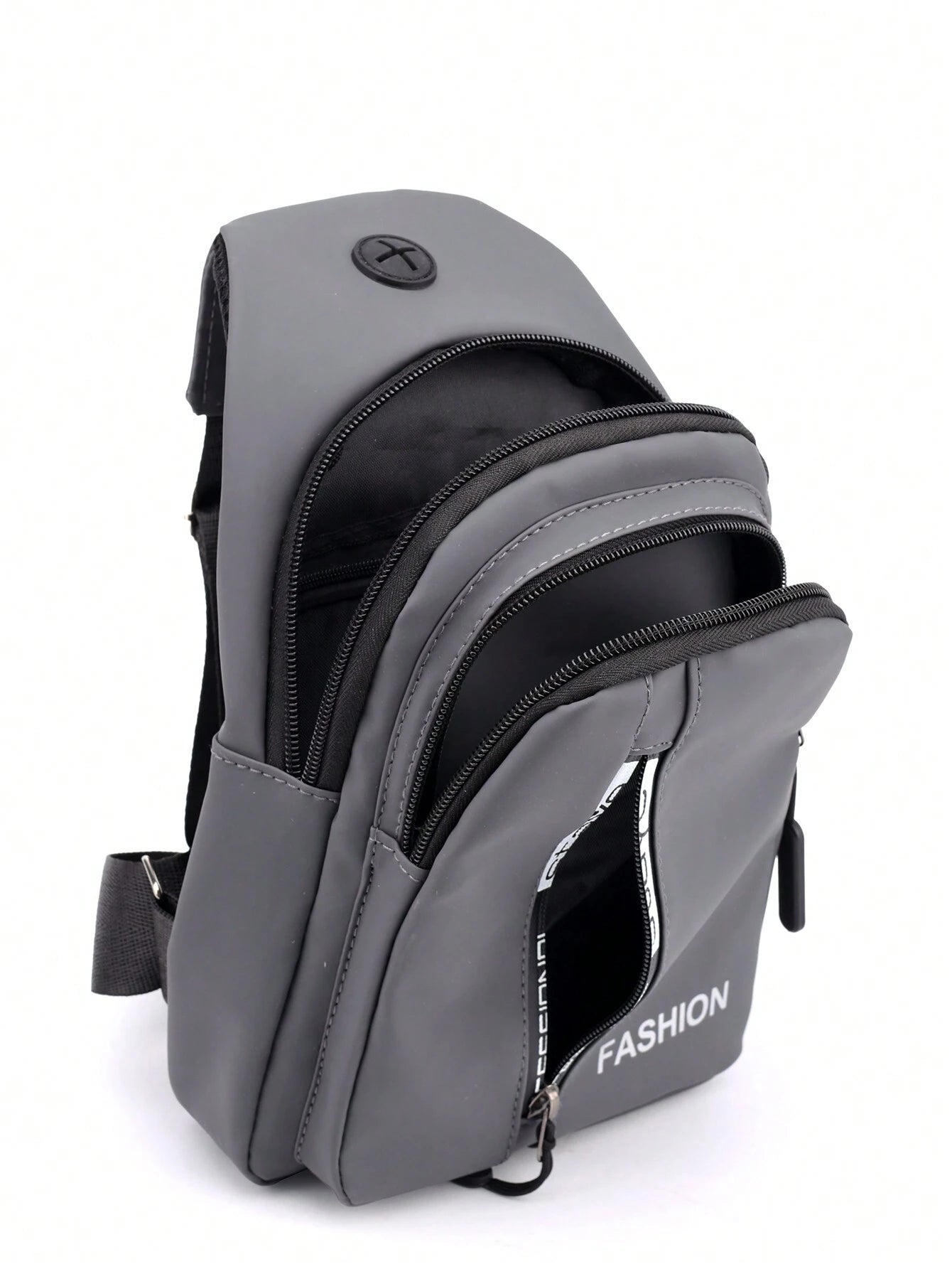 Men'S Casual Sports Crossbody Chest Bag with Double Zippers, Perfect for Daily Use, Shopping, Travel, Carry Cellphone, Keys, and Small Items Freshman for Books Multi-Functional Dorm University Christmas Gift Summer Bag Spring Break Vacation Bag Pack Waist Bag School Supplies Purse Side Bags Belts New Life Items for Students Purse Essentials Graduation Small Bag for Men Body Bag for Men