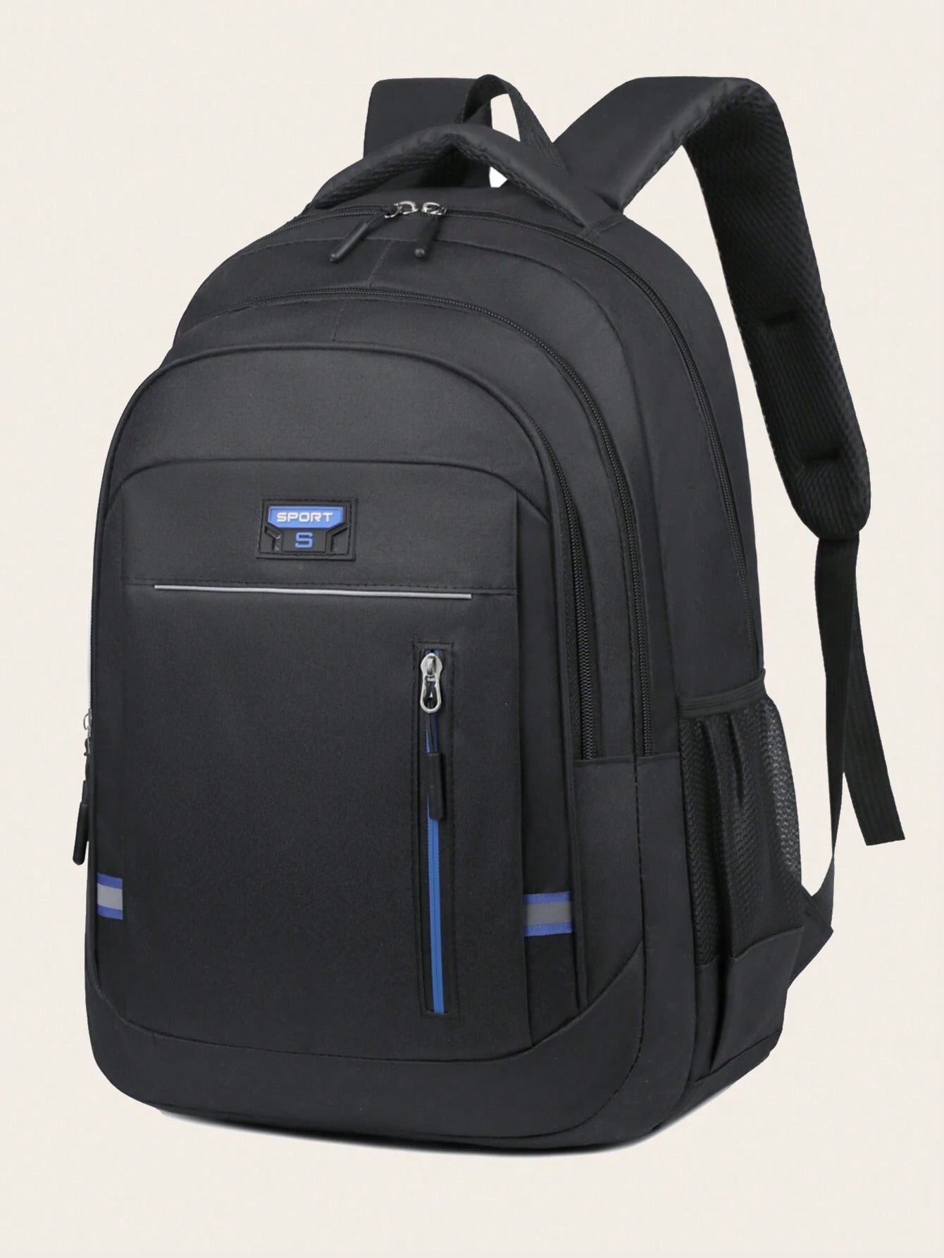Schoolbag Laptop Bag Shoulder Bag Travel Bag Sports Bag College Bag School College Business Outdoor Hiking Camping Sports Casual Backpack Holiday Essentials Lightweight Adjustable Strap Large Capacity Functional Backpack Polyester Minimalist Style Holiday Waterproof Portable Travel Bag Plain Black Backpack Business Casual Travel Backpack Gifts Outdoor Dad'S Gift Father'S Gift Gift Valentine'S Day Gift